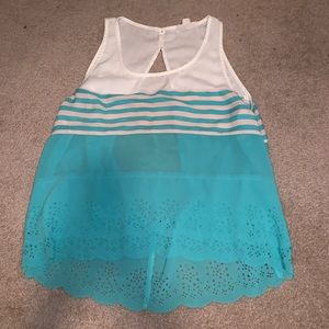 Urban outfitters open back tank top
